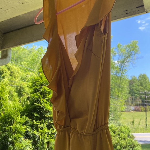 Maxi satin dress - Picture 3 of 3